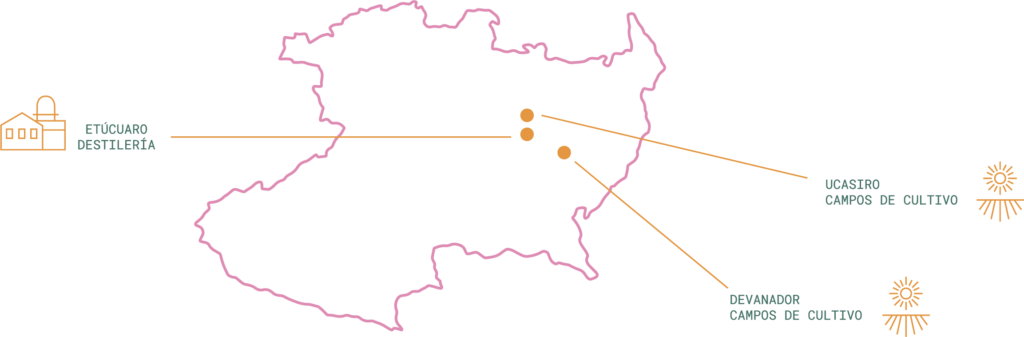 Mapa de ranchos
